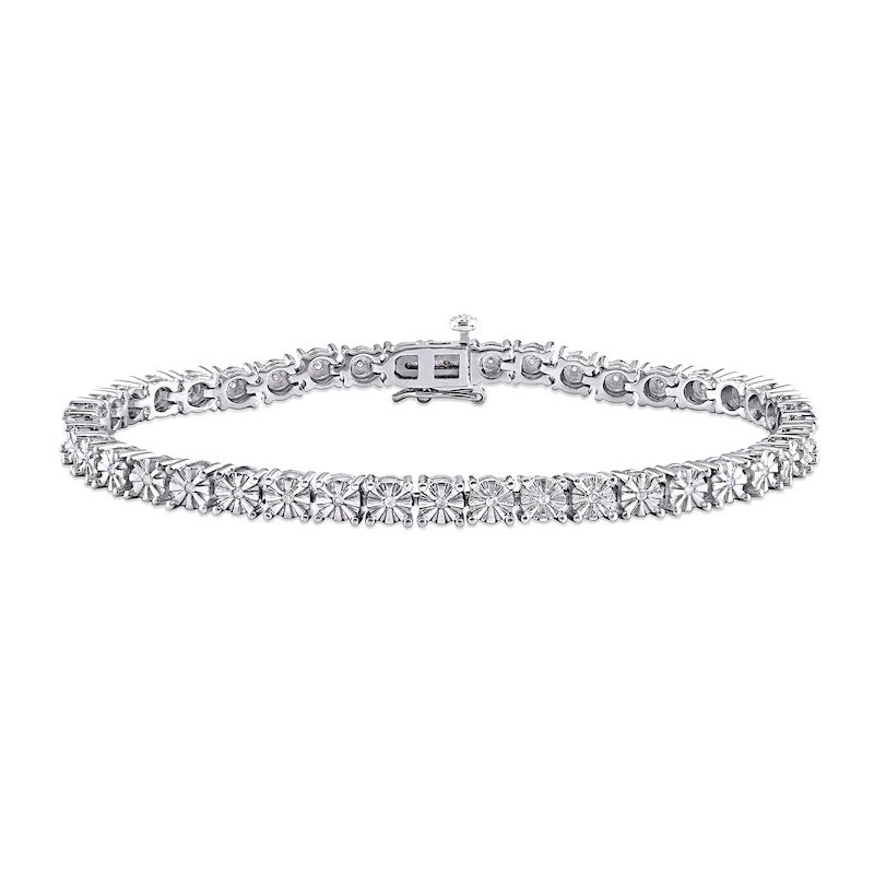 4MM VVS1 Lab Stone Tennis Bracelet