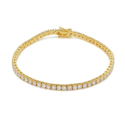 4MM VVS1 Lab Stone Tennis Bracelet