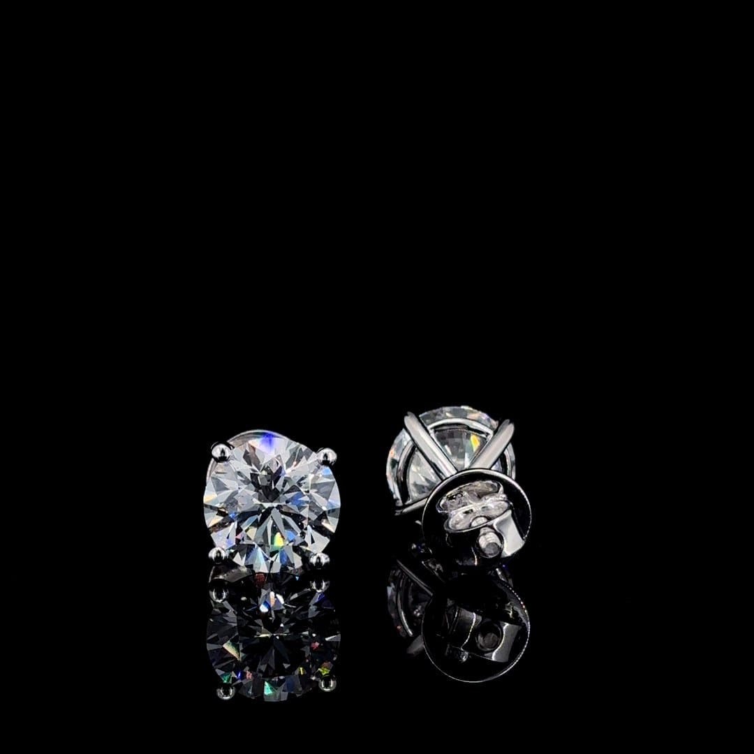 Martini Set Earrings VVS Lab Stones