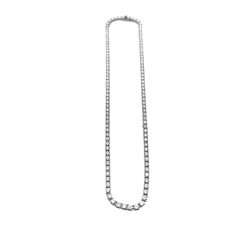 4MM VVS1 Lab Stone Tennis Chain