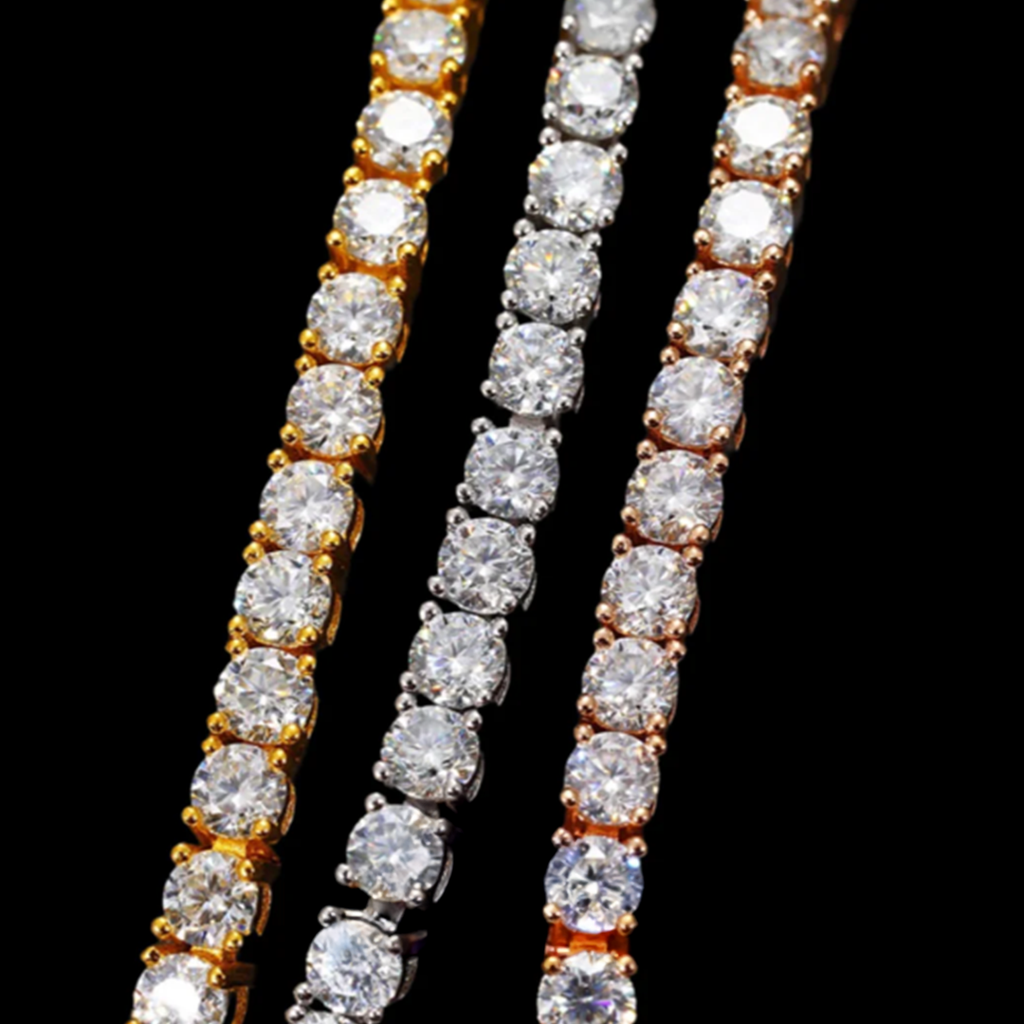 4MM VVS1 Lab Stone Tennis Bracelet